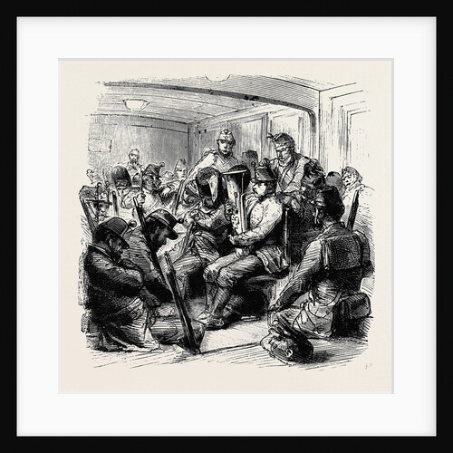 The Volunteer Review at Brighton: The Return, 1870 by Anonymous