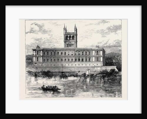 President Lopez's Palace at Asuncion, 1870 by Anonymous