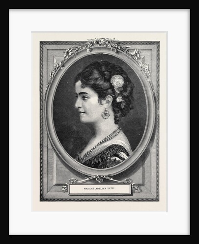 Madame Adelina Patti, 1870 by Anonymous