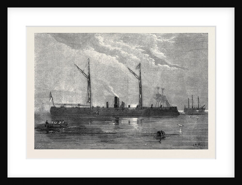 H.M. Ironclad Hotspur, 1870 by Anonymous
