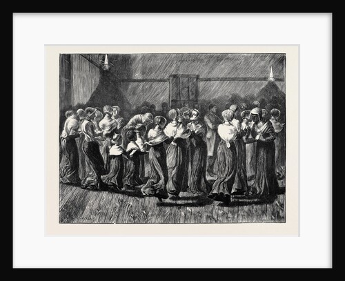 Shakers at Meeting, the Religious Dance, 1870 by Anonymous