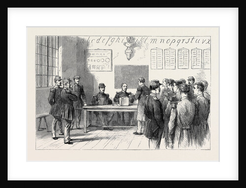 The Plebiscitum. Soldiers Voting, 1870 by Anonymous