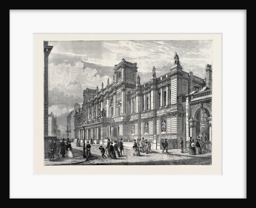 The New London University Buildings, Burlington Gardens, 1870 by Anonymous