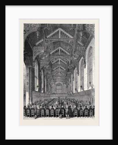 The Princess Louise at the New Inner Temple Hall, 1870 by Anonymous