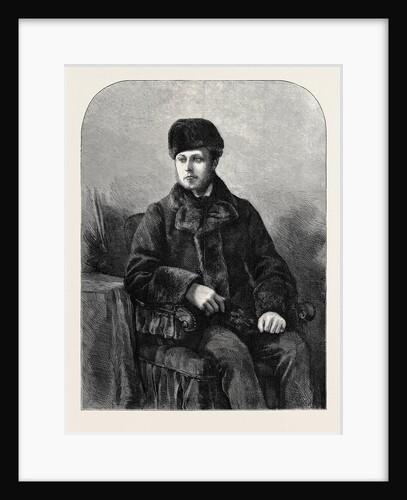H.R.H. Prince Arthur in Canadian Winter Costume, 1870 by Anonymous