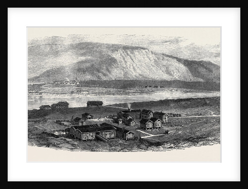 Village of Saltness, Norway, 1870 by Anonymous