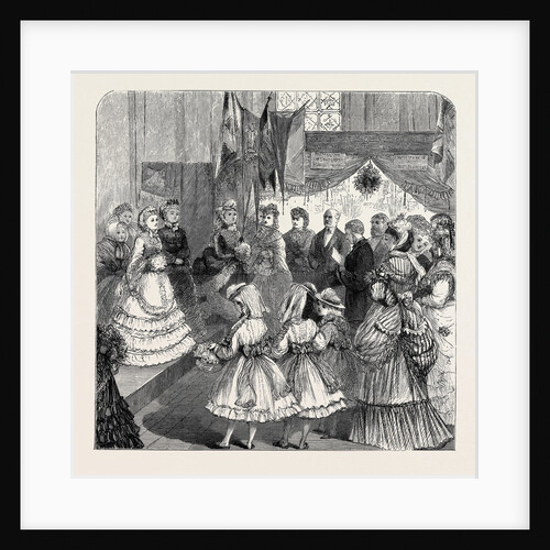 H.R.H. The Princess Louise at the Fancy Bazaar, Cannon Street Hotel, London, 1870 by Anonymous