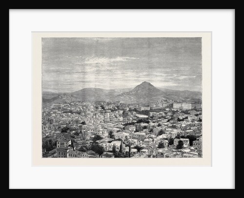 View of Modern Athens, 1870 by Anonymous