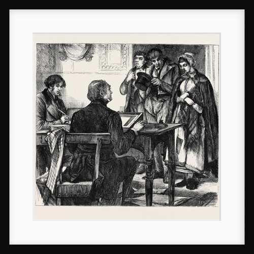 Irish Sketches, How Not to Pay the Rent, 1870 by Anonymous