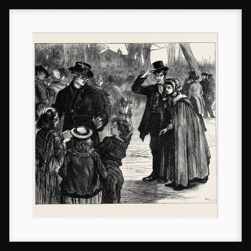 Irish Sketches: Going to Mass, 1870 by Anonymous