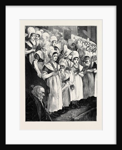 The Anniversary Festival of Charity Children in St. Paul's, London, 1870 by Anonymous