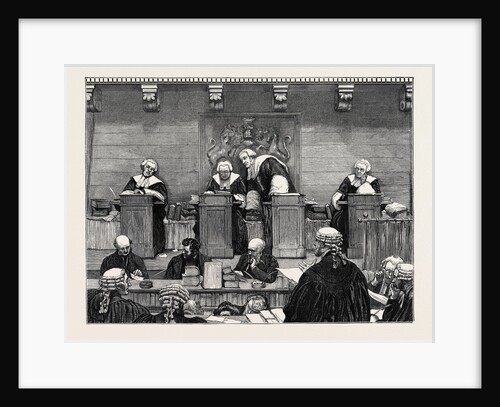 The Court of Queen's Bench, 1870 by Anonymous