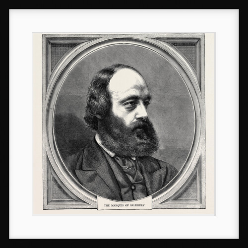 The Marquis of Salisbury, 1870 by Anonymous
