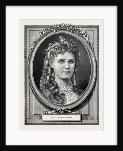 Mdlle Christine Nilsson, 1870 by Anonymous