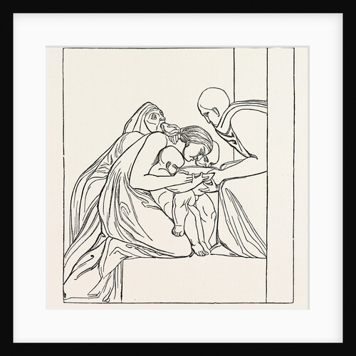 Feed the Hungry from a Bas-Relief of John Flaxman by Anonymous