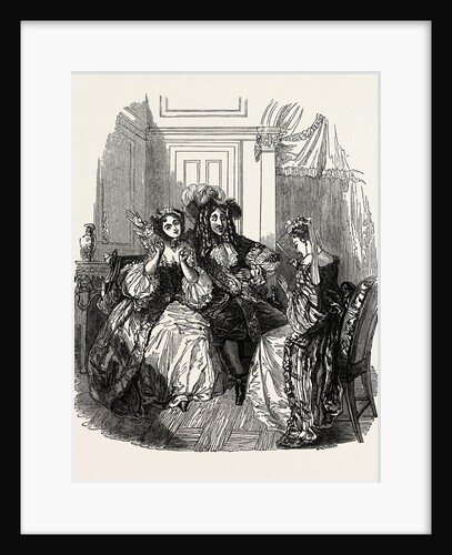 Scene from Les Précieuses Ridicules by Anonymous