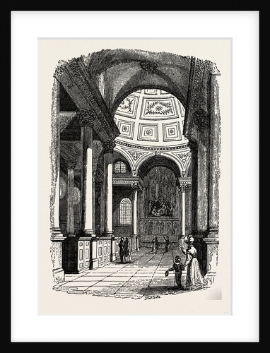 Interior of St. Stephens Walbrook by Anonymous