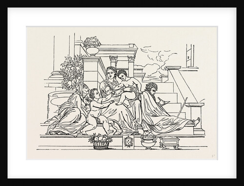 Holy Family from a Picture by Poussin by Anonymous