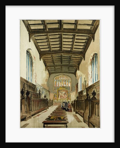 St. John's College Chapel Cambridge Cambridge University UK by Anonymous