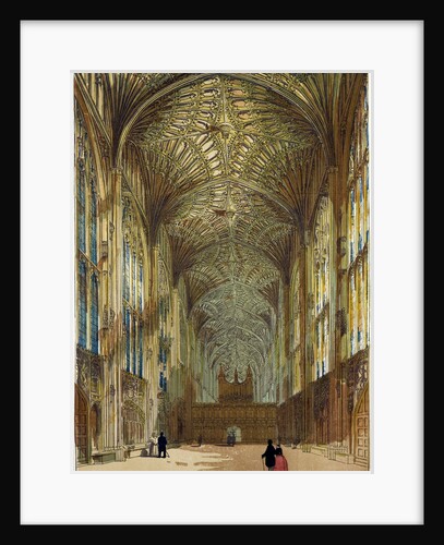 King's College Chapel Cambridge Cambridge University UK by Anonymous