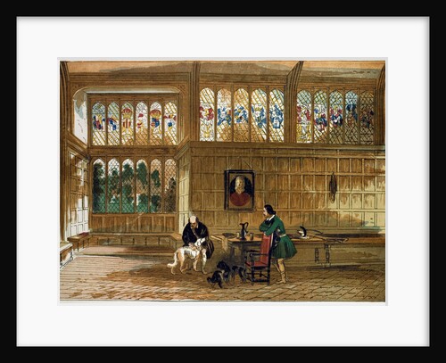 Hall at Ock Wells Berkshire UK by Anonymous
