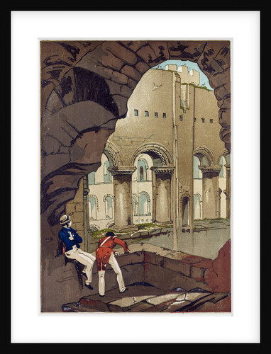 Rochester Castle Interior UK by Anonymous