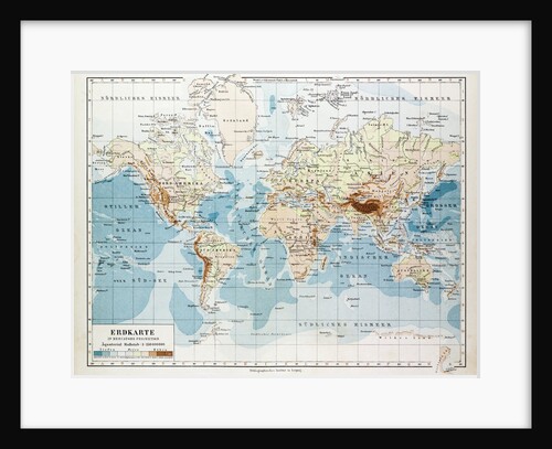 Map of the World 1899 by Anonymous