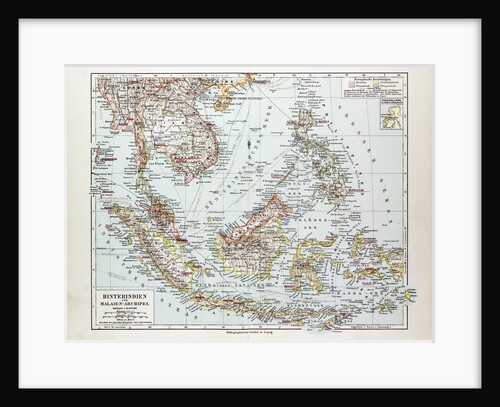 Map of Indonesia 1899 by Anonymous