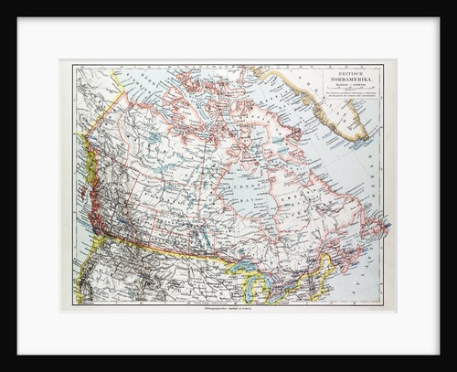 Map of Canada 1899 by Anonymous