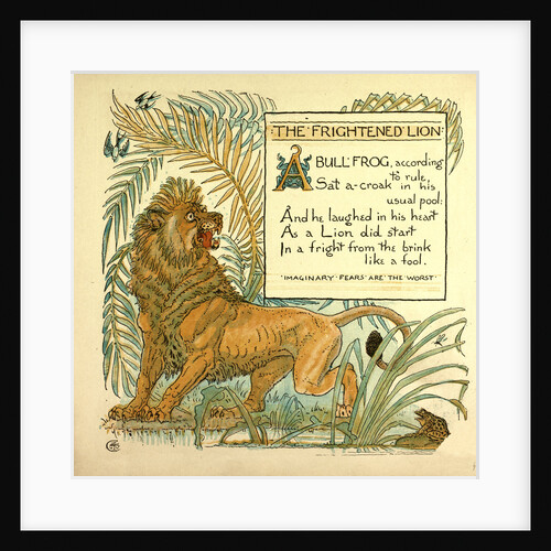 The Frightened Lion by Anonymous