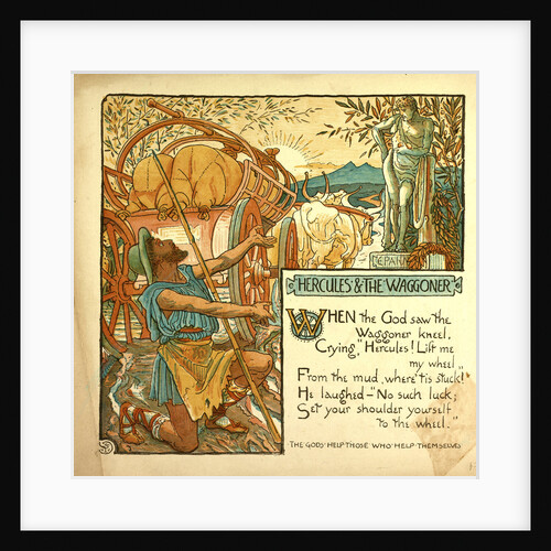 Hercules and the Waggoner by Anonymous