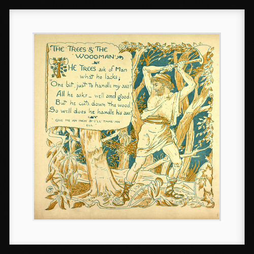 The Trees and the Woodman by Anonymous