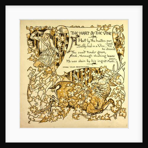 The Hart and the Vine by Anonymous