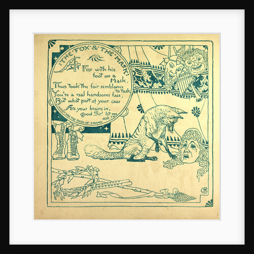 The Fox and the Mask by Anonymous