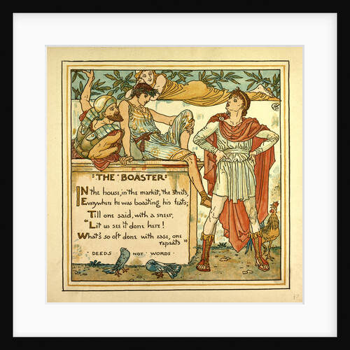 The Boaster by Anonymous