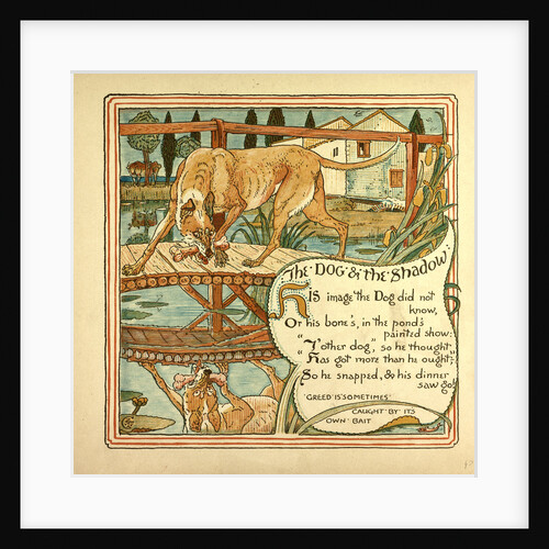 The Dog and the Shadow by Anonymous