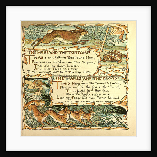 The Hare and the Tortoise the Hares and the Frogs by Anonymous