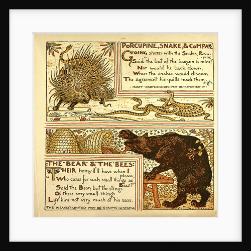 Porcupine Snake and Company the Bear and the Bees by Anonymous