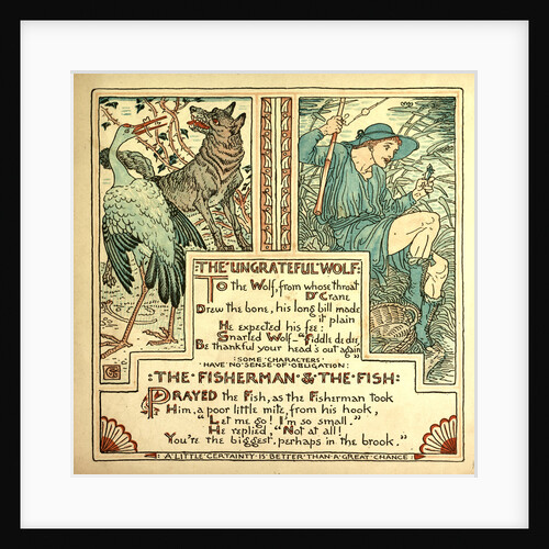 The Ungrateful Wolf the Fisherman and the Fish by Anonymous