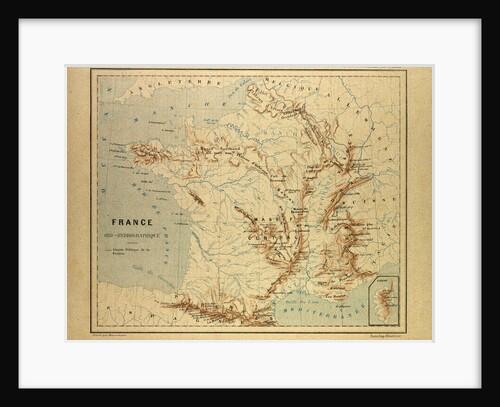 Map of France by Anonymous