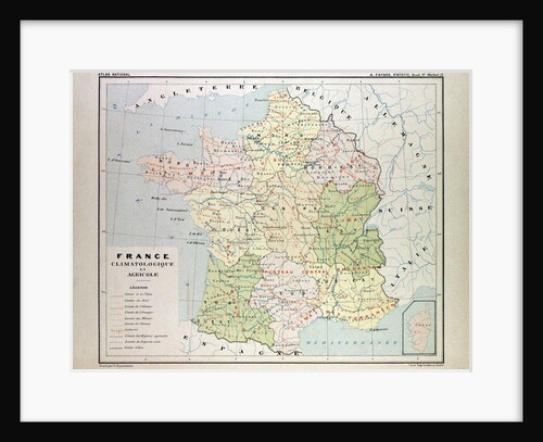 Map of France by Anonymous