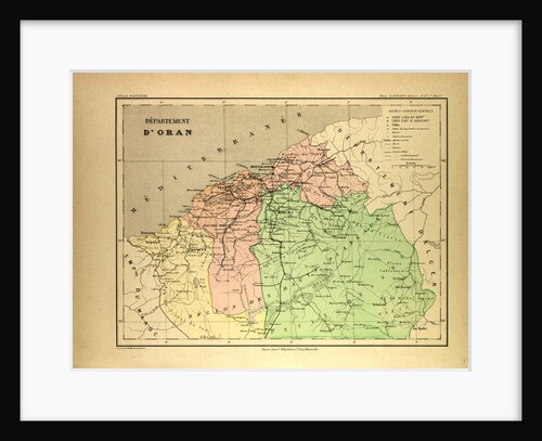 Map of Oran by Anonymous