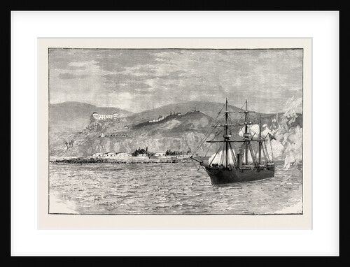 The Chilian Sloop O'Higgins Firing on the Garrison in Valparaiso Harbour 1891 by Anonymous