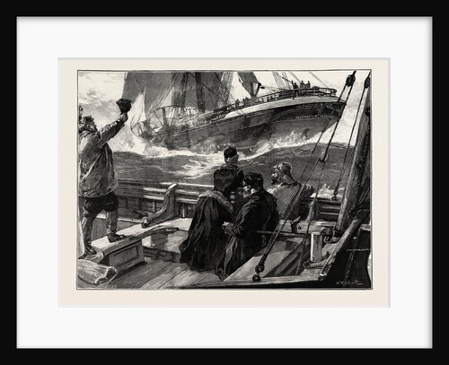 As the Clipper Stormed Past by Anonymous