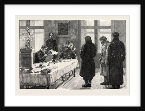 Russian Criminal Prisoners in Siberia: Arrival of Convoy of Russian Convicts at Krasnoiarsk by Anonymous