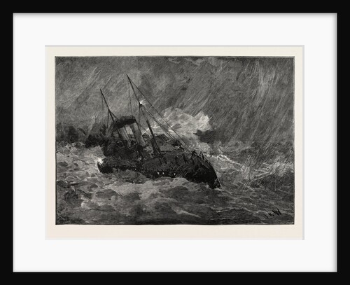 The Victoria Channel Steamboat Between Dover and Calais by Anonymous