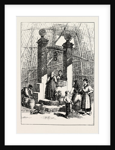 Sketches of Pictures in the Exhibition of the Royal Institute of Painters in Water Colours: At a Well Spain by Anonymous