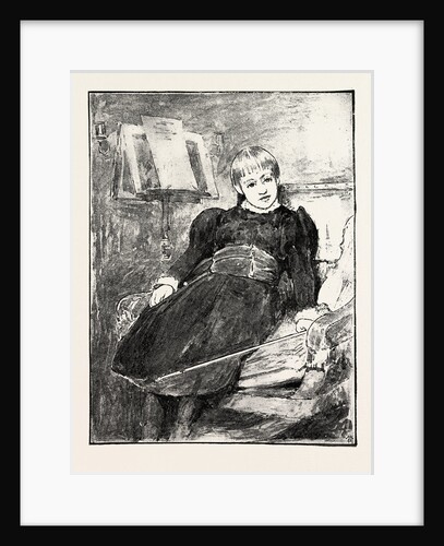 Sketches of Pictures in the Exhibition of the Royal Institute of Painters in Water Colours: Miss Marjorie by Anonymous