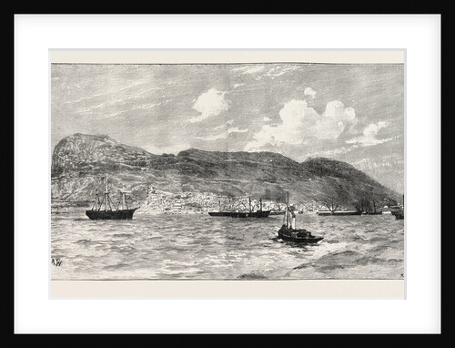View of Gibraltar from the Bay by Anonymous