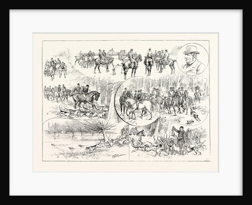 With Mr. Vigne's Harriers in Epping Forest by Anonymous